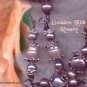 WINGED GODDESS/ Necklace/ Pagan Rosary/ Steampunk/ Gothic/ Scrying Mirror/ Pendulum/ Box/ Altar