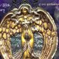 WINGED GODDESS/ Necklace/ Pagan Rosary/ Steampunk/ Gothic/ Scrying Mirror/ Pendulum/ Box/ Altar