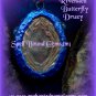 Elven/ Tolkien/ Necklace/ Pendant/ Pendulum/ RIVENDELL BUTTERFLY DRUZY/ Fairy-Inhabited/ Victorian/