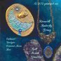 Elven/ Tolkien/ Necklace/ Pendant/ Pendulum/ RIVENDELL BUTTERFLY DRUZY/ Fairy-Inhabited/ Victorian/