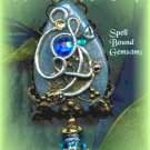 Tolkien Jewelry/ MALLORN TREE MOON FAIRY/ Pendant/ Pendulum/ Spell Bound Gems(tm)/ Enchanted/