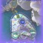 Elven/ Tolkien/ FORBIDDEN POOL Faerie Portals/ Pendulum/ Necklace/ Spell Bound Gems(tm)/ Roses