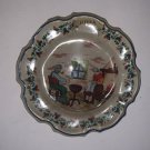 "Exquisite Elegance: Unveiling the Intricate Beauty of an Antique Ornate Dish"