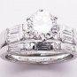 CZ 7mm Wedding Set, sizes 6, 7, 8