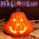 20CM Halloween Jack-O-Lantern Pumpkin Led Light For Halloweeb Decoration