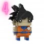 MOC Dragon-Balls Figure Mini Block Super Hero Big Head Building Brick Toy