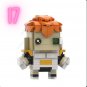 MOC Dragon-Balls Figure Mini Block Super Hero Big Head Building Brick Toy