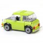 MOC Mr.Bean Figure Mini Block Big Head Building Brick Toy