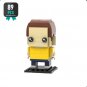 MOC Ricks and Mortyed Figure Mini Block Big Head Building Brick Toy