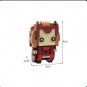 MOC Movie Series Super Hero Scarlet Witch Wanda Figure Mini Block Big Head Building Brick Toy