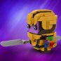 MOC Marvel Avenger Thanos Dr Strange Figure Mini Block Super Hero Big Head Building Brick Toy