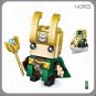 MOC Marvel Avenger Figure Mini Block Super Hero Big Head Building Brick Toy