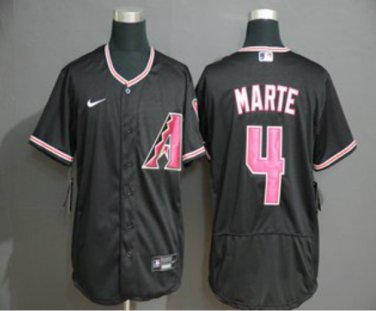 Men's Arizona Diamondbacks - #4 Ketel Marte Cool / Flex Base