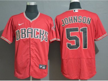 Randy Johnson #51 Arizona Diamondbacks Black Cooperstown