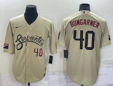 Arizona Diamondbacks Custom Name Number 2021 Gold City Connect