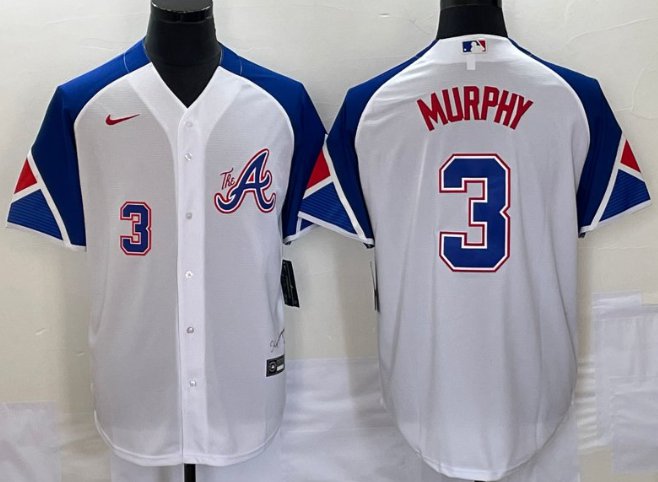 Dale Murphy Men's Atlanta Braves 2023 City Connect Jersey - White