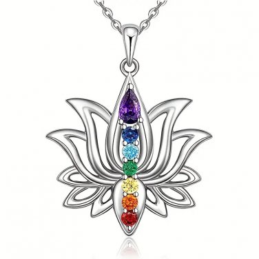 7 Chakra Lotus Collar