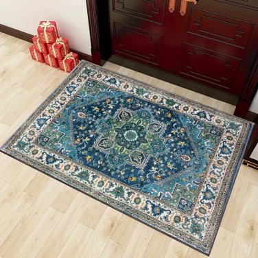Alfombra Vintage azul