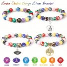 Pulsera De Piedra Chakra Reiki
