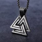 Colgante Triangular Retro Vikingo