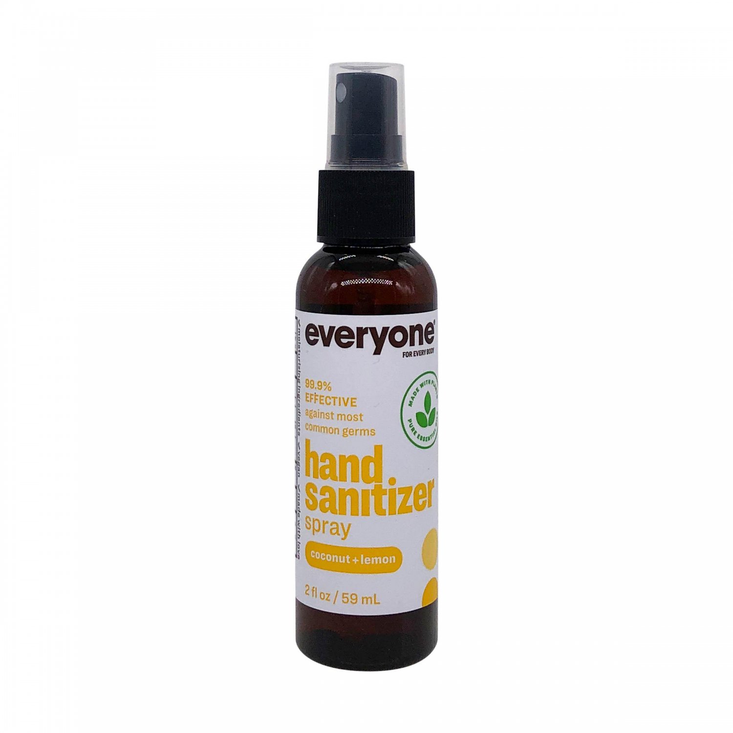 Everyone Hand Sanitizer Spray, Coconut + Lemon, 2 fl oz