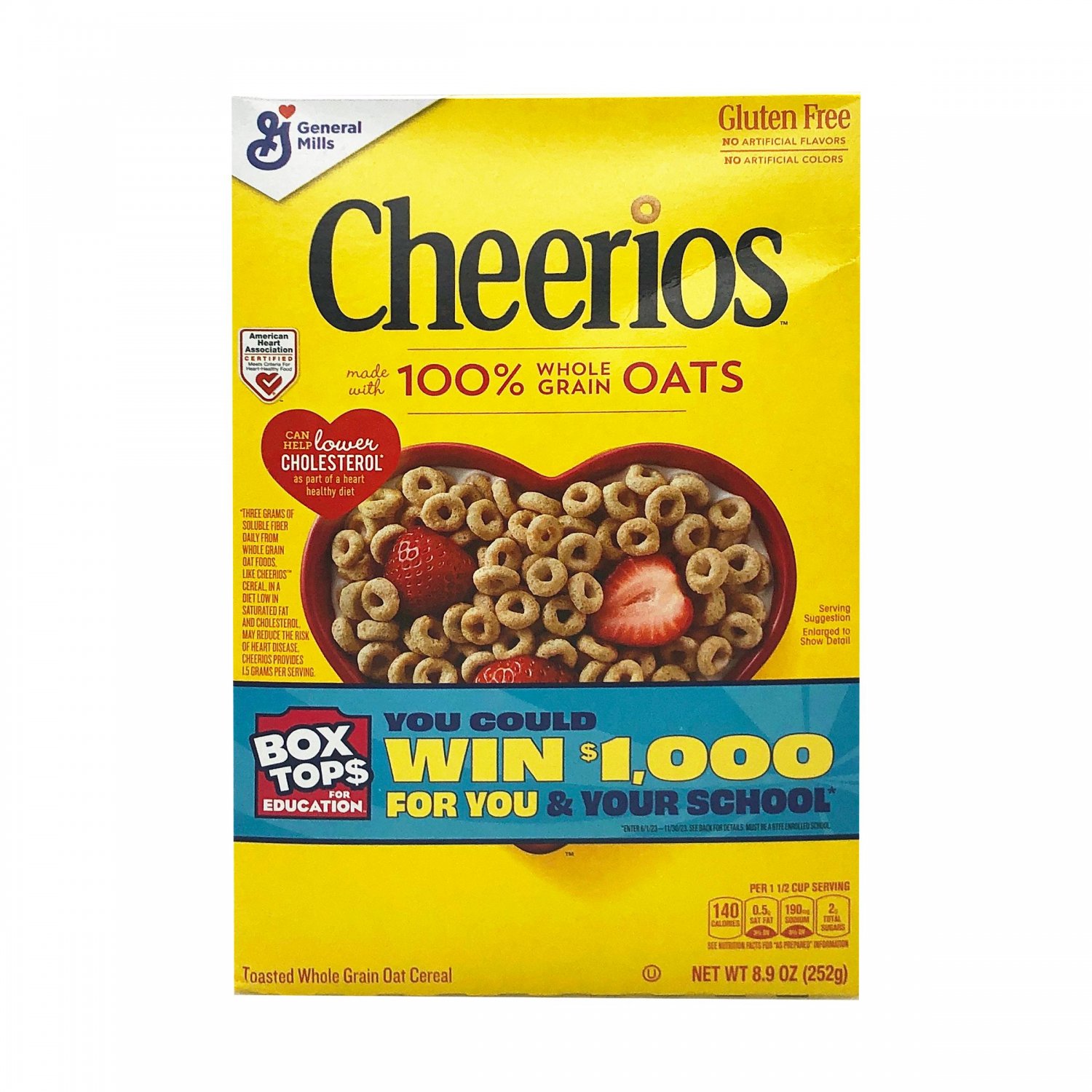 Cheerios Cheeriosa Whole Grain Oats Cereal, 8.9 oz