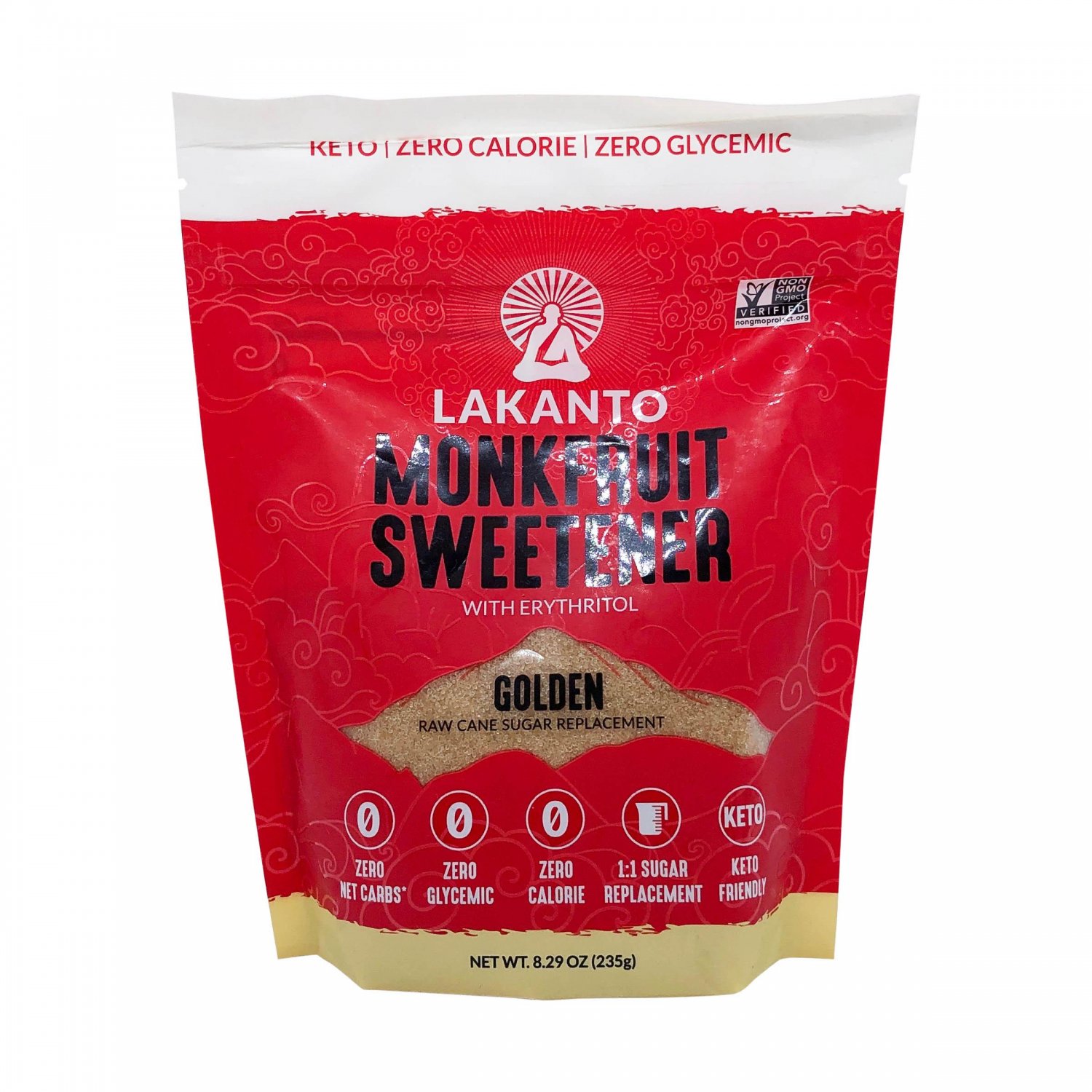 Lakanto - Golden Monkfruit Sweetener, 8.29 oz