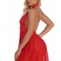 Evening Romance Lace and Mesh Babydoll Set