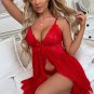 Evening Romance Lace and Mesh Babydoll Set