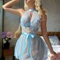 Embroidered Butterfly Mesh Babydoll