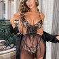 Evening Romance Lace and Mesh Babydoll Set