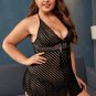 Plus Size Nothing To Lose Babysoll Set