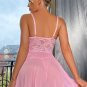Red Carpet Ready Pink Babydoll Set