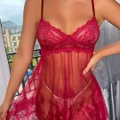 Evening Romance Lace and Mesh Babydoll Set