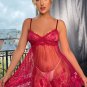 Evening Romance Lace and Mesh Babydoll Set