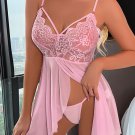 Walk It Off Pink Babydoll Set