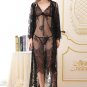 Sultry Eyelash Lace Babydoll and Robe Set
