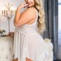 Plus Size Serious Turn On Babydoll Set