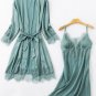 Romantic Lace Chemise and Robe Set