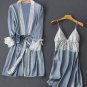 Dreamy Lace Babydoll And Robe Set