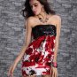 Sequin Floral Print Passionate Chemise
