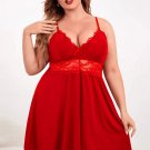 Plus Size Red Romance Sleep Chemise
