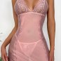 Naughty Touch Lace Chemise Set