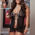 Black Plus Size Chemise