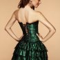 Emerald Lace Corset Dress