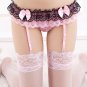 Women's Ruffle Lace Garter Belt