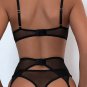 Late Night Affair 4 Piece Garter Set