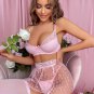 Making Up Stories Sheer Dot 3 Piece Set