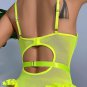 One More Time Lace Garter Teddy