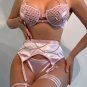 Lover To Enemy Strappy Garter 3 Piece Set